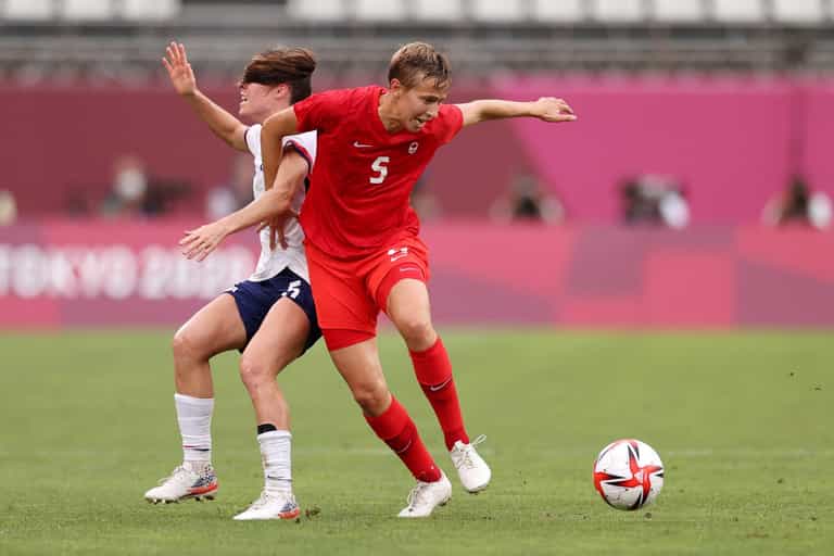 Tokyo 2020: Footballer guaranteed to be first trans and non-binary athlete to win Olympic medal Tokyo 2020: Footballer guaranteed to be first trans and non-binary athlete to win Olympic medal