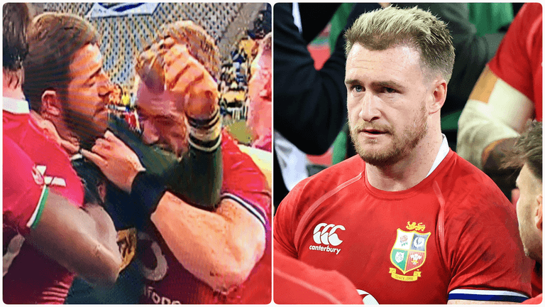 Stuart Hogg releases statement after footage surfaces of alleged bite Stuart Hogg releases statement after footage surfaces of alleged bite