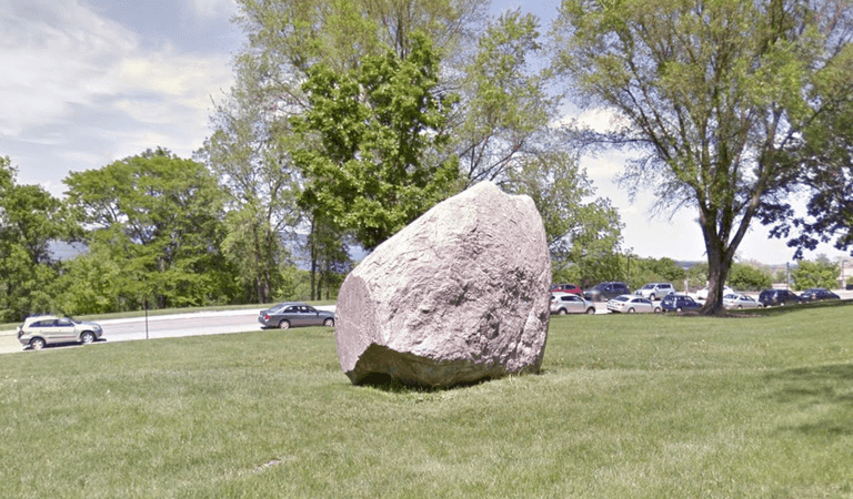 US university removes boulder seen as symbol of racism US university removes boulder seen as symbol of racism