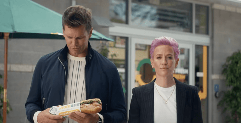Subway customers boycott company because Megan Rapinoe appeared in their adverts Subway customers boycott company because Megan Rapinoe appeared in their adverts