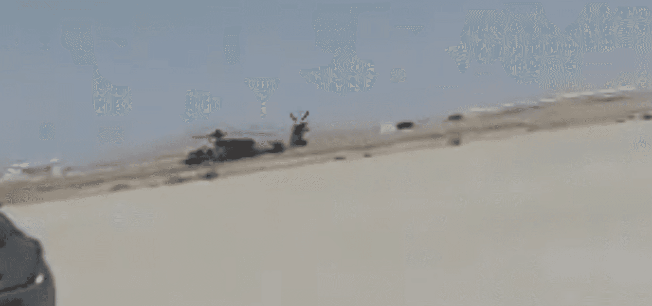 Taliban appear to fly helicopter left By US troops despite having no training