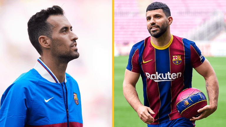 Sergio Aguero finally registered at Barcelona after two more players take pay cuts Sergio Aguero finally registered at Barcelona after two more players take pay cuts