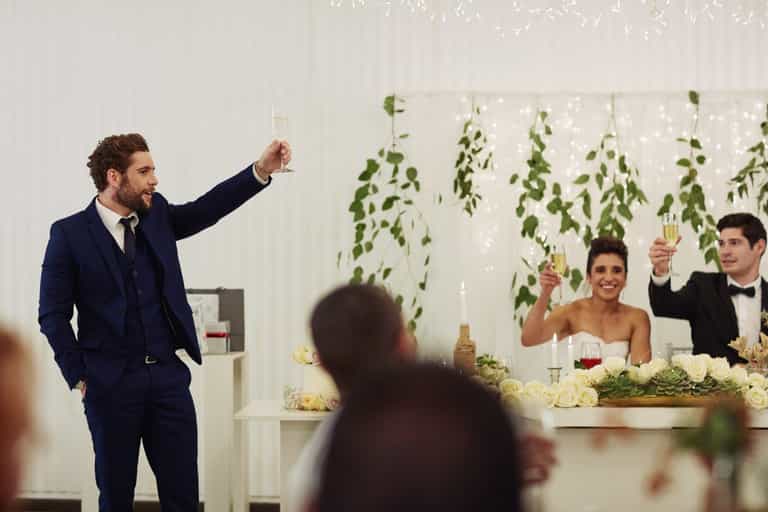 Best man ordered to leave wedding by bride after risky joke backfires Best man ordered to leave wedding by bride after risky joke backfires