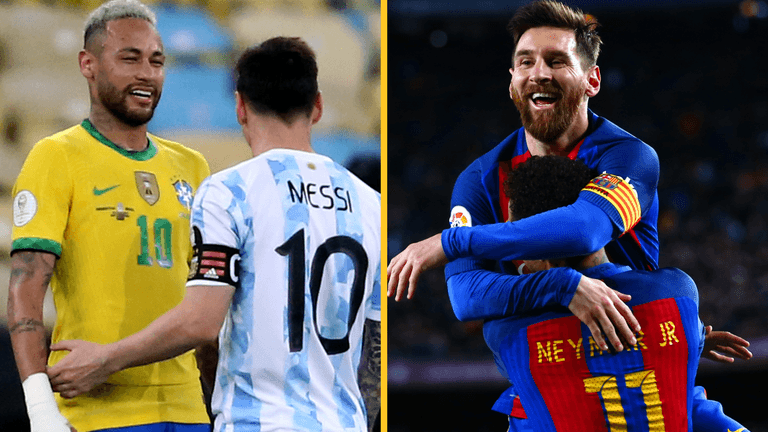 Lionel Messi set for sensational reunion with Neymar at PSG Lionel Messi set for sensational reunion with Neymar at PSG