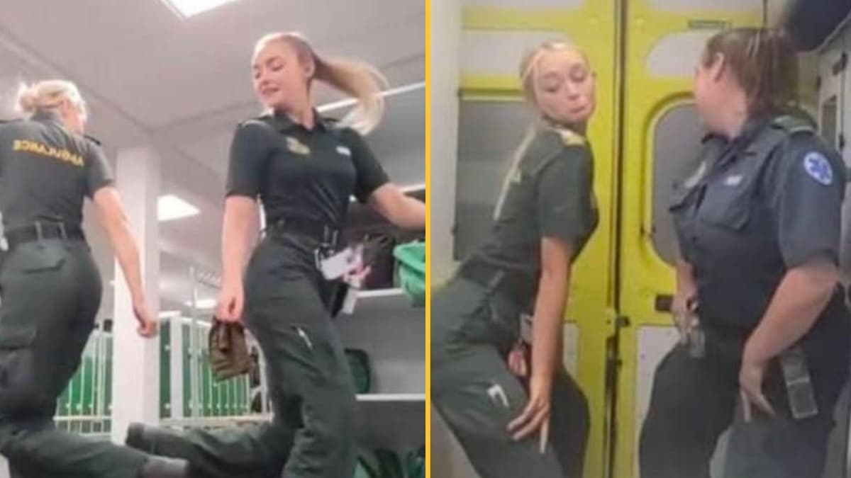 People defend TikTok of paramedics dancing in back of ambulance after ‘petty’ backlash