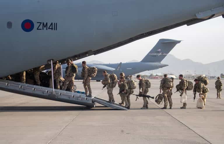 Last UK troops and diplomats return from Kabul as 20-year campaign ends Last UK troops and diplomats return from Kabul as 20-year campaign ends