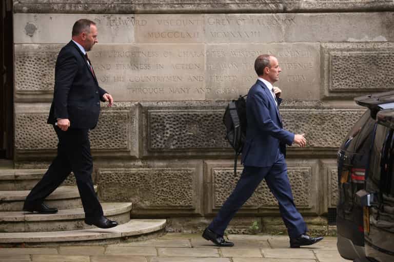 Dominic Raab ousted as Foreign Secretary but confirmed as Deputy Prime Minister Dominic Raab ousted as Foreign Secretary but confirmed as Deputy Prime Minister