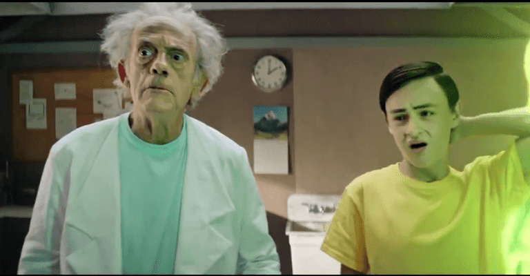 Rick and Morty reveals live-action Christopher Lloyd promo Rick and Morty reveals live-action Christopher Lloyd promo