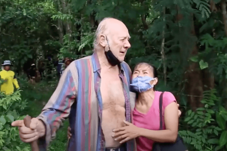 British man rescued after getting lost in jungle for three days British man rescued after getting lost in jungle for three days
