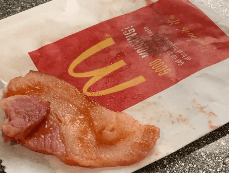 McDonald’s customer ‘vows to go vegan’ after ‘finding pig nipple’ in his bacon roll McDonald’s customer ‘vows to go vegan’ after ‘finding pig nipple’ in his bacon roll