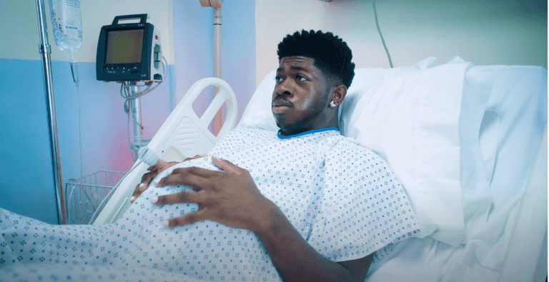 Lil Nas X shares footage of him ‘giving birth’ to new album Lil Nas X shares footage of him ‘giving birth’ to new album