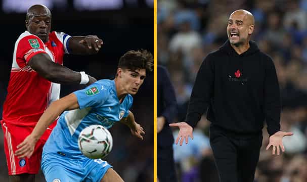 Pep Guardiola renews calls for U23 sides in lower leagues after win over Wycombe Wanderers Pep Guardiola renews calls for U23 sides in lower leagues after win over Wycombe Wanderers