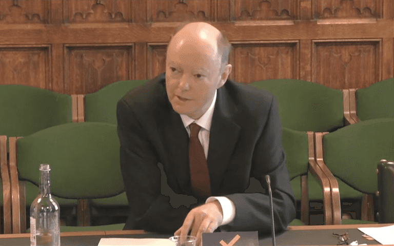 Chris Whitty warns it is ‘inevitable’ unvaccinated children will catch Covid Chris Whitty warns it is ‘inevitable’ unvaccinated children will catch Covid