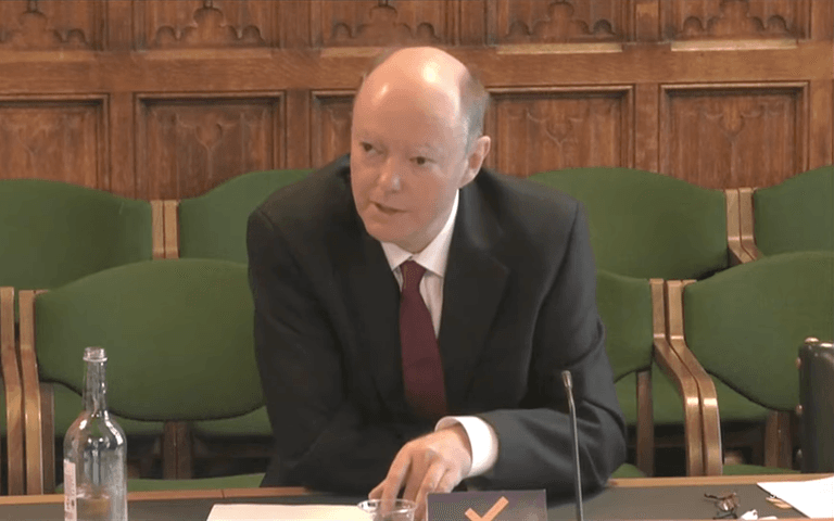 Chris Whitty warns it is ‘inevitable’ unvaccinated children will catch Covid Chris Whitty warns it is ‘inevitable’ unvaccinated children will catch Covid
