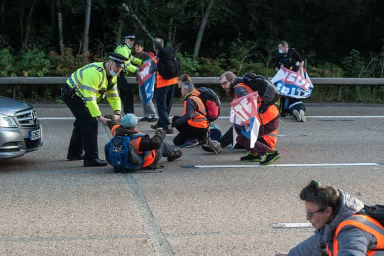 Insulate Britain protestors face imprisonment after judge grants injunction Insulate Britain protestors face imprisonment after judge grants injunction