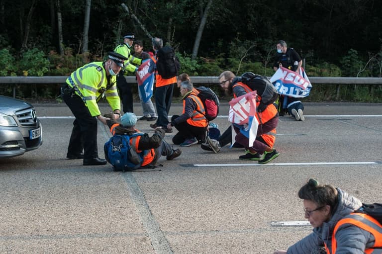 Insulate Britain protestors face imprisonment after judge grants injunction Insulate Britain protestors face imprisonment after judge grants injunction