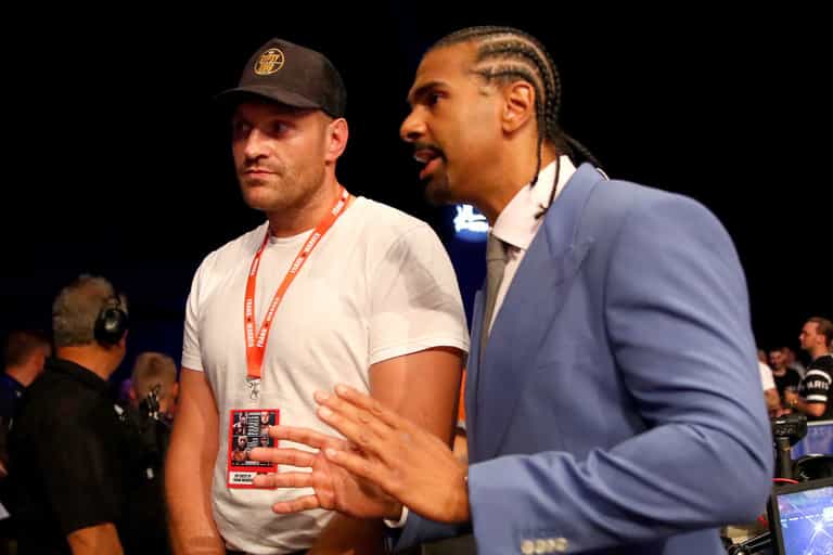 David Haye calls out Tyson Fury after comeback win against Joe Fournier David Haye calls out Tyson Fury after comeback win against Joe Fournier