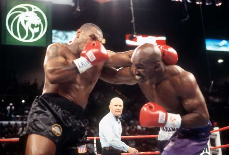 Evander Holyfield still wants to fight Mike Tyson despite first-round TKO Evander Holyfield still wants to fight Mike Tyson despite first-round TKO