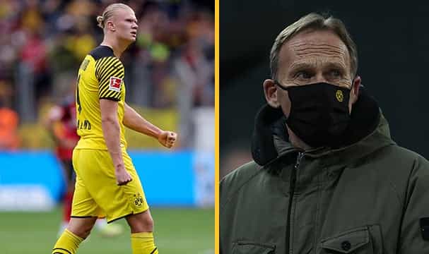 Borussia Dortmund CEO issues explicit response to Erling Haaland transfer suggestion Borussia Dortmund CEO issues explicit response to Erling Haaland transfer suggestion