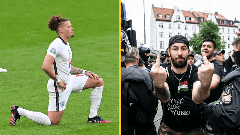 England players to defy abuse and take the knee in Hungary England players to defy abuse and take the knee in Hungary