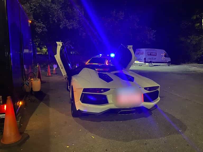 Driver left ‘in tears’ after untaxed £400,000 Lamborghini is seized Driver left ‘in tears’ after untaxed £400,000 Lamborghini is seized