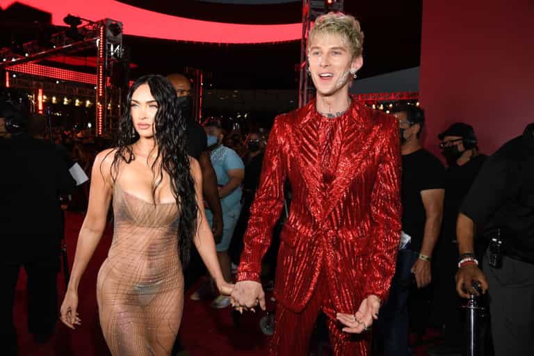 Megan Fox says she wore her ‘naked’ VMAs dress because Machine Gun Kelly told her to Megan Fox says she wore her ‘naked’ VMAs dress because Machine Gun Kelly told her to