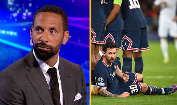 Rio Ferdinand says making Lionel Messi lie down behind the wall was ‘disrespectful’ Rio Ferdinand says making Lionel Messi lie down behind the wall was ‘disrespectful’