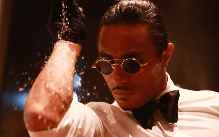 Salt Bae customers disgusted at price of steak in his London restaurant Salt Bae customers disgusted at price of steak in his London restaurant