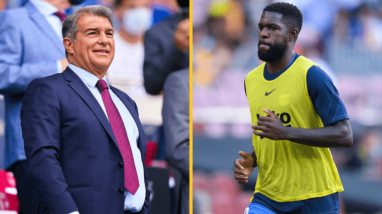 Samuel Umtiti ‘broke down in tears’ during meeting with Laporta about injury problems Samuel Umtiti ‘broke down in tears’ during meeting with Laporta about injury problems