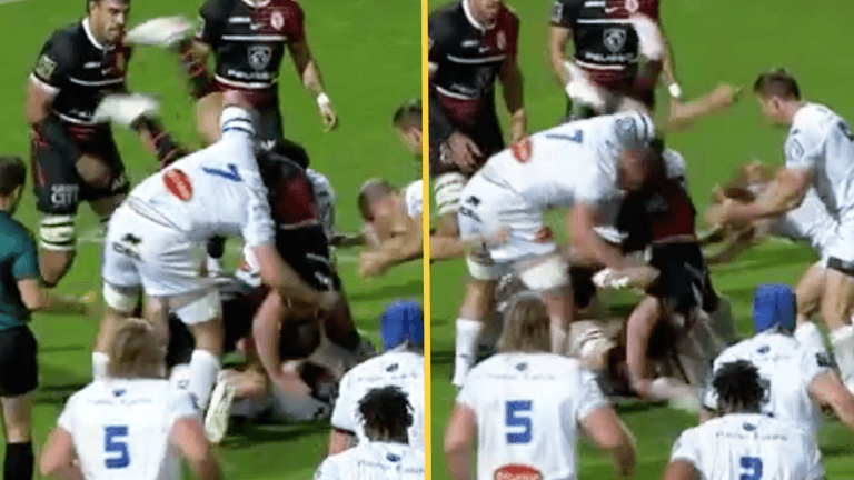 French star somehow avoids red card for scandalous Antoine Dupont tackle French star somehow avoids red card for scandalous Antoine Dupont tackle