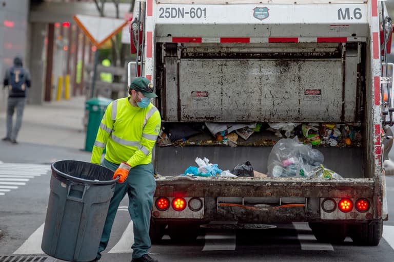 Bin collections and bus services at risk this Christmas as workers quit to drive HGVs Bin collections and bus services at risk this Christmas as workers quit to drive HGVs