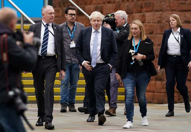 Get back to work or ‘risk being gossiped about’, Boris Johnson says Get back to work or ‘risk being gossiped about’, Boris Johnson says