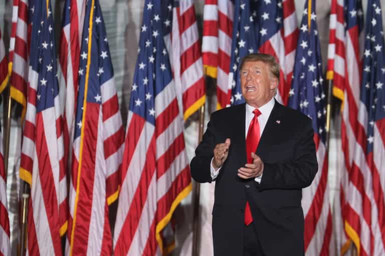 ‘I’m not into golden showers’ Donald Trump declares in bizarre off-script moment ‘I’m not into golden showers’ Donald Trump declares in bizarre off-script moment