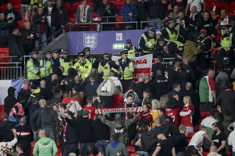 Met Police issue statement on Hungary fan trouble at Wembley Met Police issue statement on Hungary fan trouble at Wembley