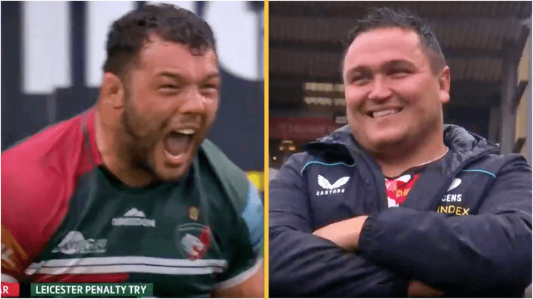 Ellis Genge in raptures as Leicester stun Saracens with late penalty try Ellis Genge in raptures as Leicester stun Saracens with late penalty try