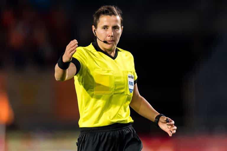 Southgate claims historic appointment of female referee is ‘very important’ for gender equality Southgate claims historic appointment of female referee is ‘very important’ for gender equality
