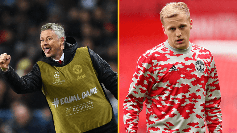 Ole Gunnar Solskjaer tells Van de Beek he has no time for sulking Ole Gunnar Solskjaer tells Van de Beek he has no time for sulking