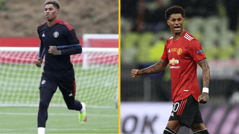 Marcus Rashford returns to full training ahead of vital run of Man United fixtures Marcus Rashford returns to full training ahead of vital run of Man United fixtures