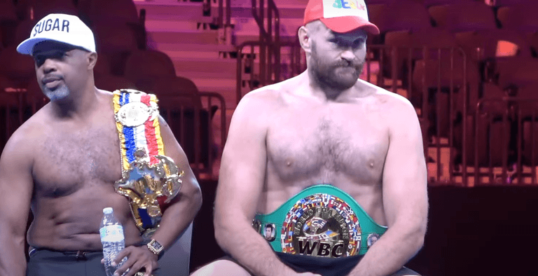 Tyson Fury praised for response to journalist asking whether he’ll ‘fall back into depression’ Tyson Fury praised for response to journalist asking whether he’ll ‘fall back into depression’