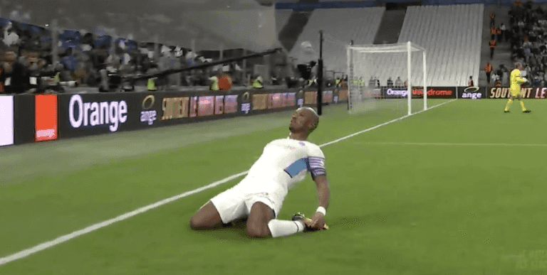Didier Drogba turns back time with iconic celebration in charity match Didier Drogba turns back time with iconic celebration in charity match