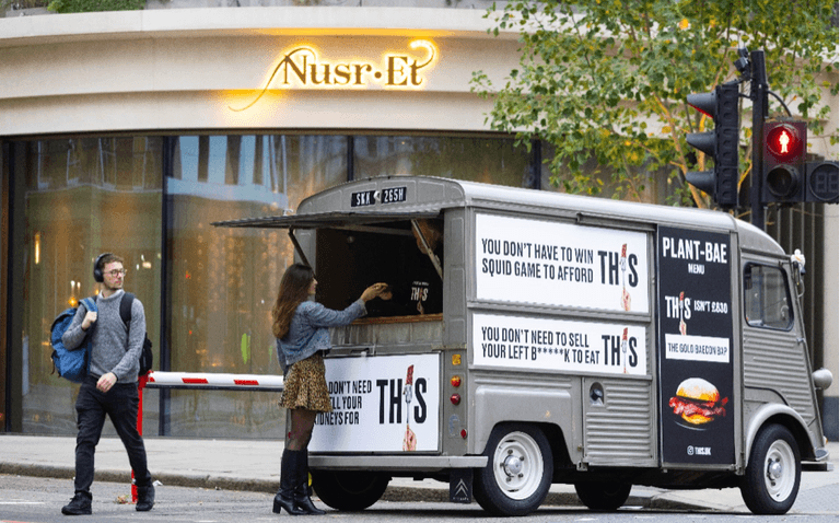 Vegans troll Salt Bae and his extortionate prices with cheeky stunt Vegans troll Salt Bae and his extortionate prices with cheeky stunt