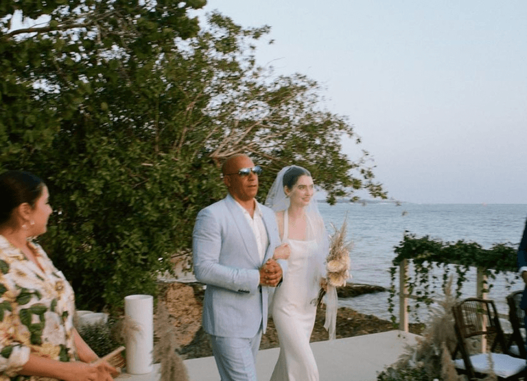 Vin Diesel walked Paul Walker’s daughter down the aisle Vin Diesel walked Paul Walker’s daughter down the aisle
