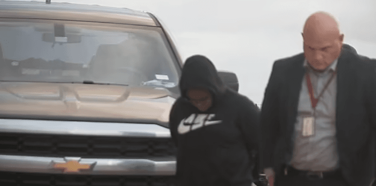 Mum and boyfriend arrested after three children found living next to remains of eight-year-old brother Mum and boyfriend arrested after three children found living next to remains of eight-year-old brother