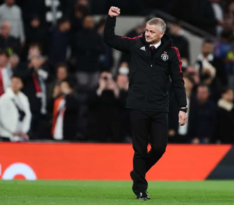 Solskjaer jokes with fan saying they ‘can abuse him after’ Man Utd win Solskjaer jokes with fan saying they ‘can abuse him after’ Man Utd win