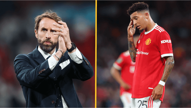 Gareth Southgate admits Jadon Sancho was lucky to retain England spot Gareth Southgate admits Jadon Sancho was lucky to retain England spot