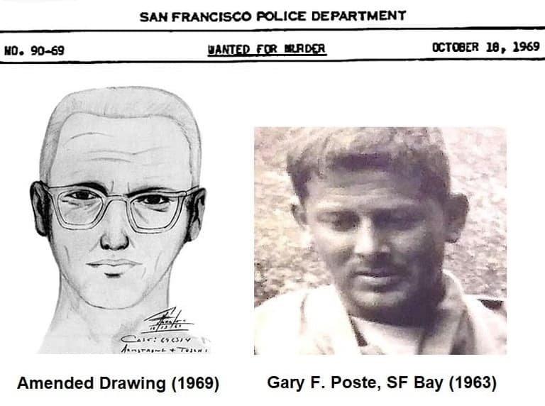 Zodiac Killer identified as Gary Francis Poste, investigators claim Zodiac Killer identified as Gary Francis Poste, investigators claim