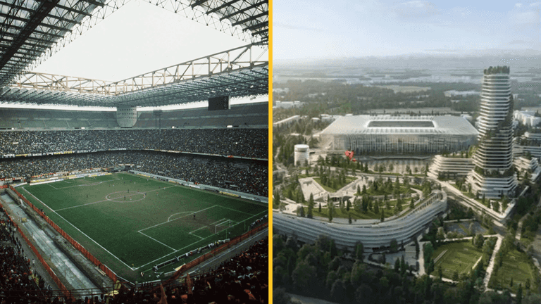 ‘Cathedral’ redesign for new £1 billion San Siro revealed ‘Cathedral’ redesign for new £1 billion San Siro revealed