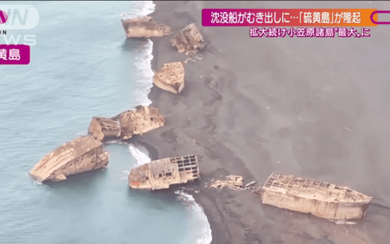 Lost ‘ghost ships’ emerge after underwater volcano erupts Lost ‘ghost ships’ emerge after underwater volcano erupts