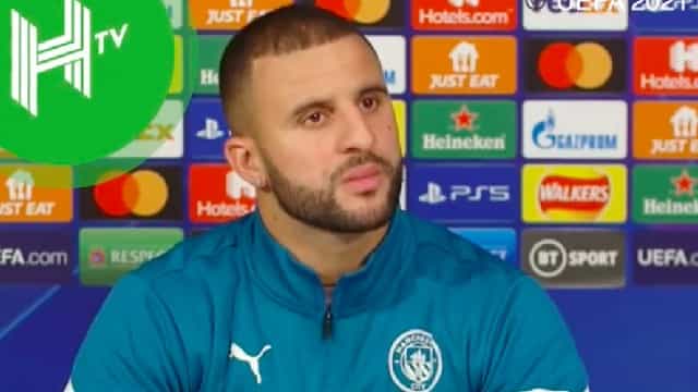 Journalist apologises to Kyle Walker after bizarre press conference Journalist apologises to Kyle Walker after bizarre press conference