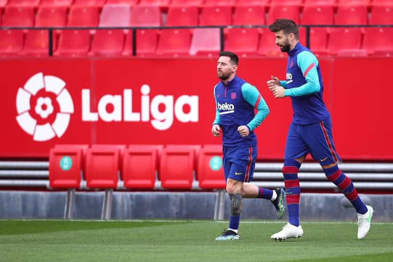 Gerard Pique told Barça president ‘nothing bad would happen’ if Messi left Gerard Pique told Barça president ‘nothing bad would happen’ if Messi left